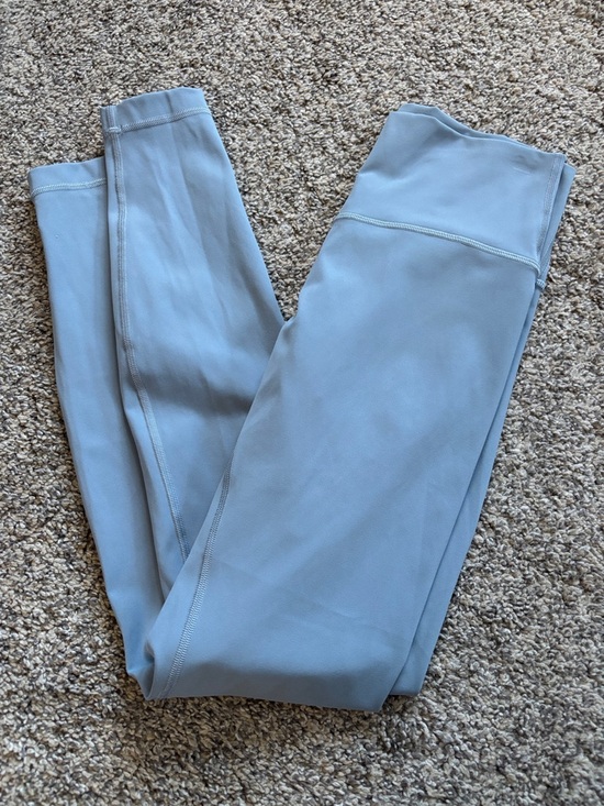 lululemon athletica Pants - Lululemon Wunder Under High-Rise Tight 28" *Full-On Luxtreme Chambray size 6